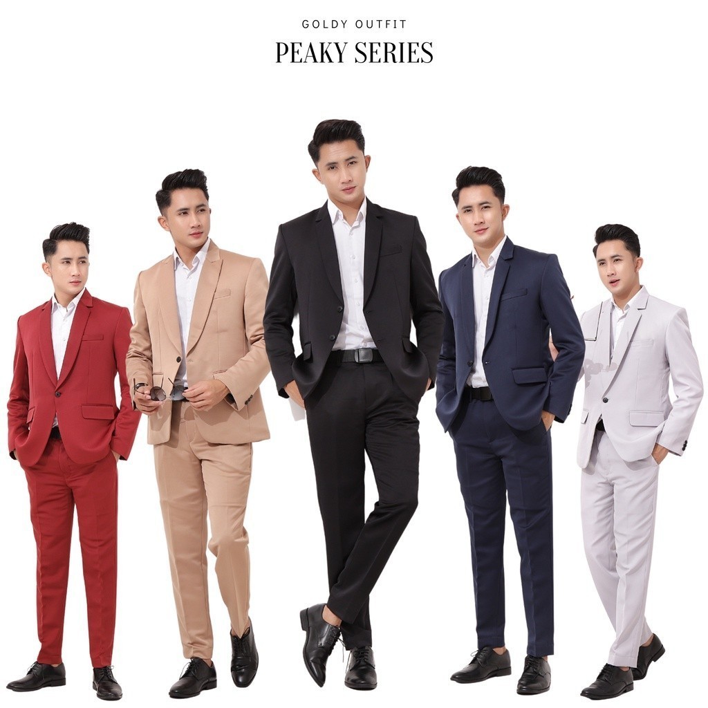 Goldy Outfit Setelan Jas & Celana - Peaky Series