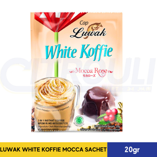 

LUWAK WHITE KOFFIE MOCCA SACHET 20gr