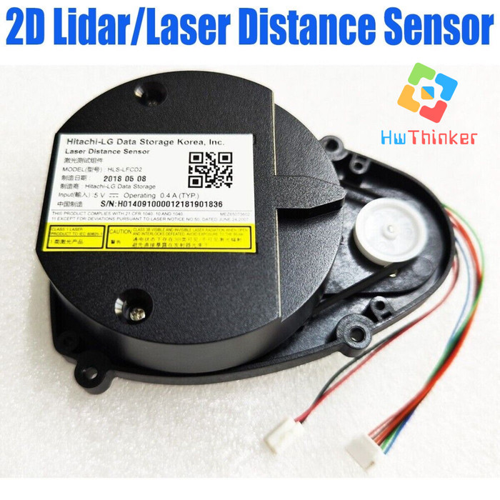 MH27 HLS-LFCD2 360° 2D LiDAR Laser Radar Scanner Lidar Sensor Distance Kits