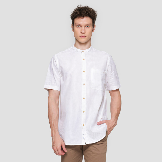 Lois Full Buttom Kemeja Koko Pria 121749154