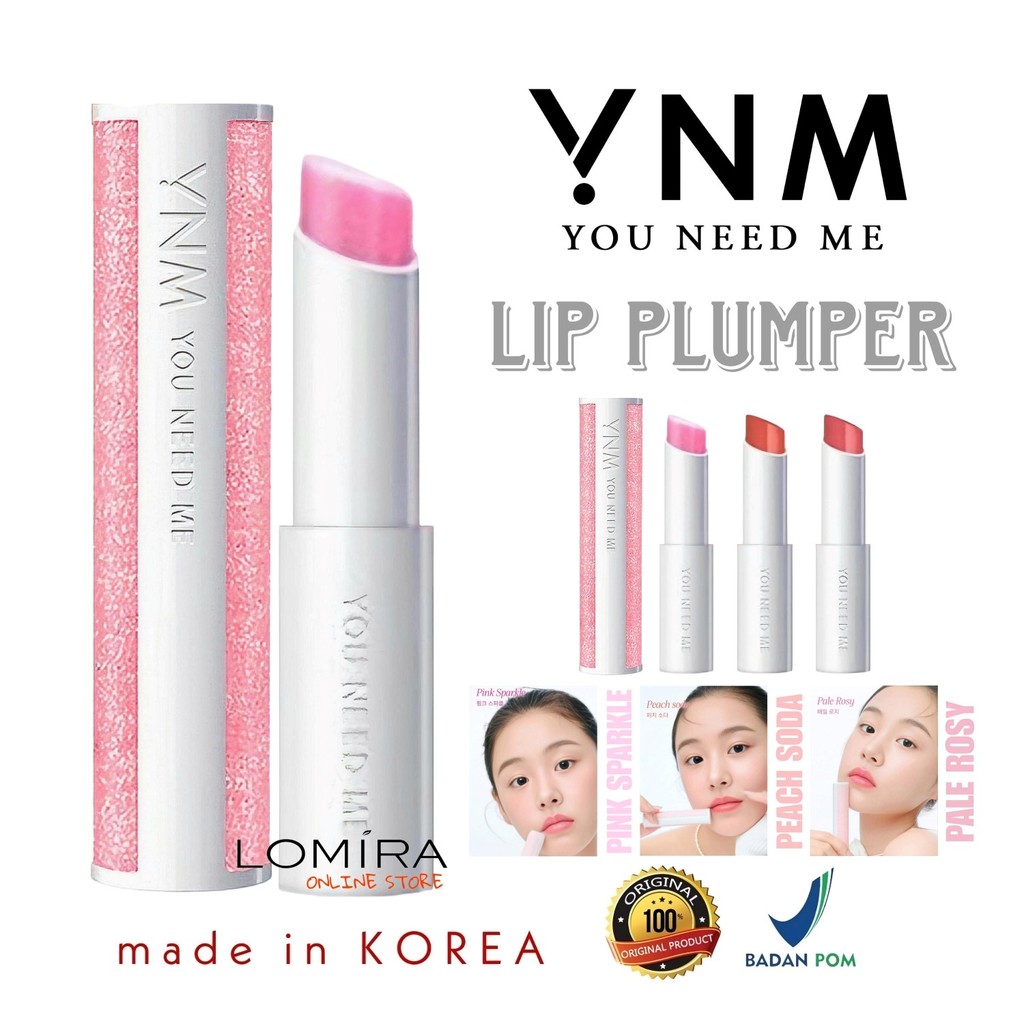 YNM ULTIMATE LIP PLUMPER - BPOM - YOU NEED ME LIPSTIK LIP STICK BALM KOREA ORIGINAL