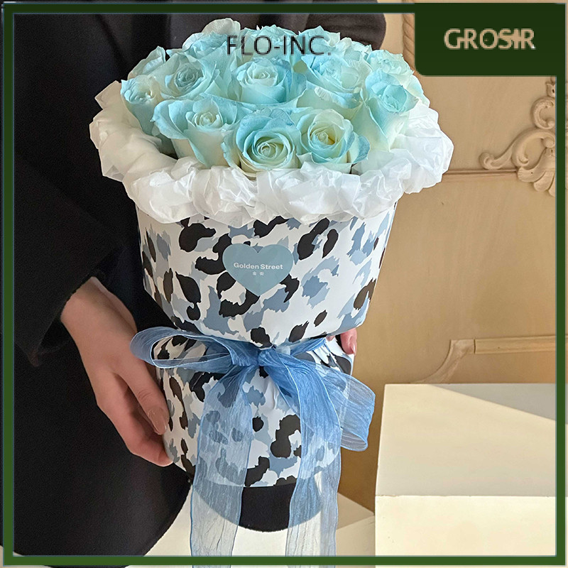 

FLO-INC. - FL42 LEOPARD Kertas Bunga Paper Buket Motif Cellophane