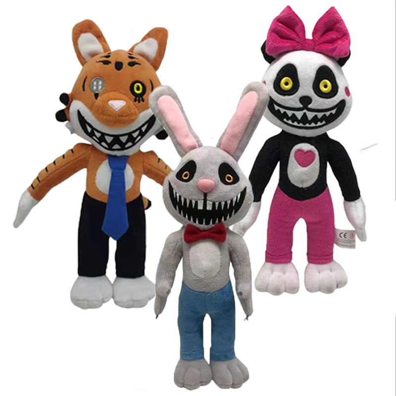 28cm Mr Hopps Playhouses 2 Plush Toy Mr Hops Plush Doll Rabbit Toys Cute Bunny Mr Hopp Soft Toys Pil