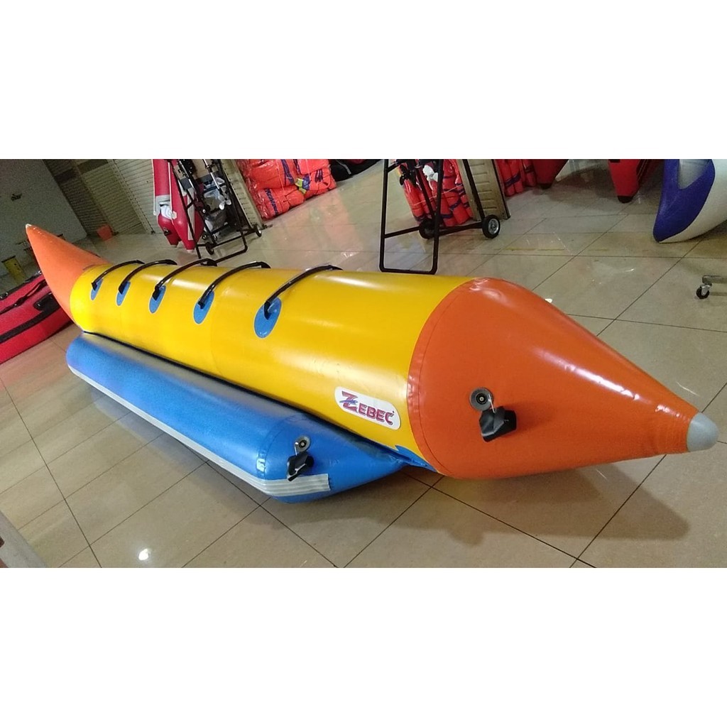 Jual Banana Boat Zebec Kapasitas 5 Orang Perahu Karet Banana Boat ZEBEC
