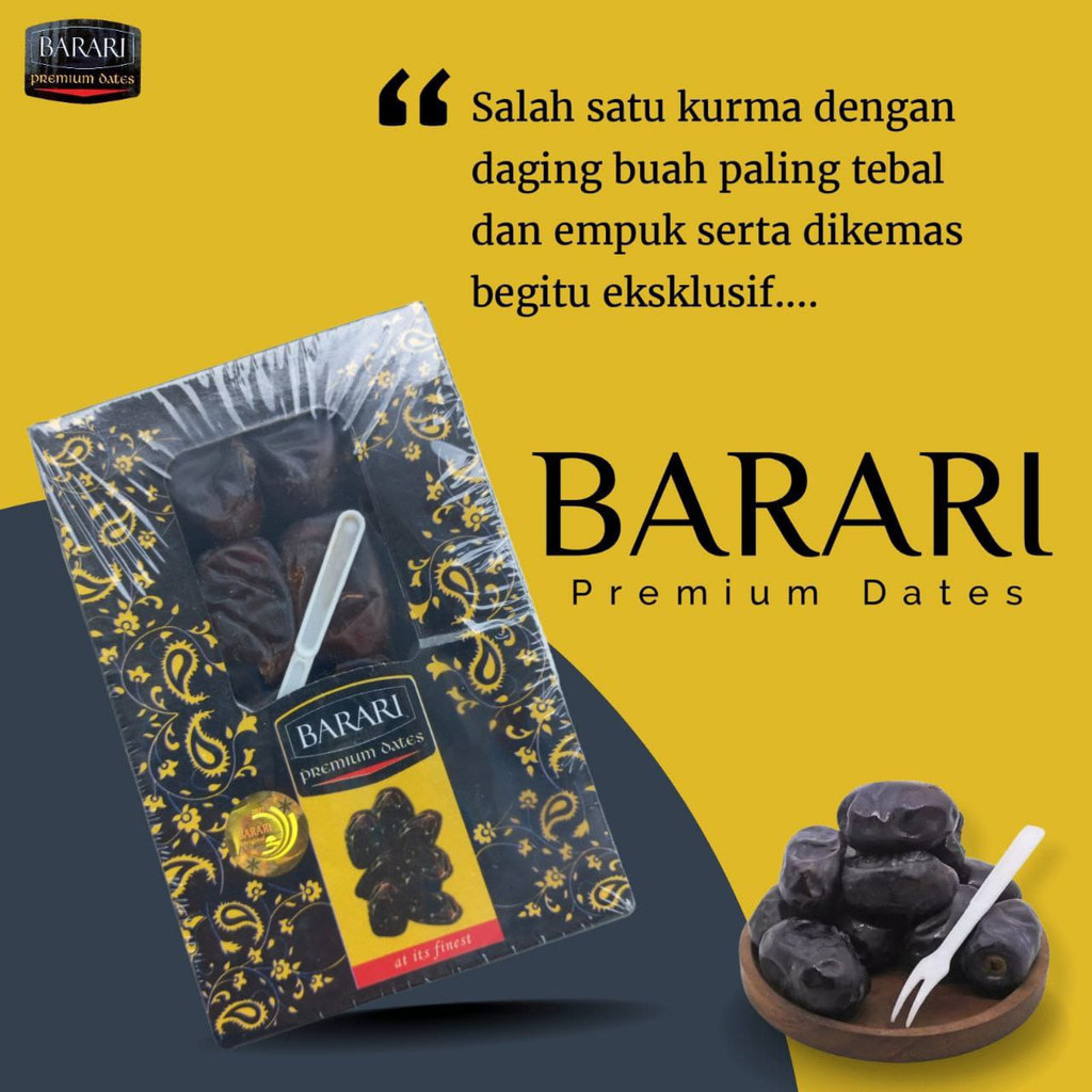 

Kurma Bam Anggur Barari Import 100% Original - Produksi Terbaru