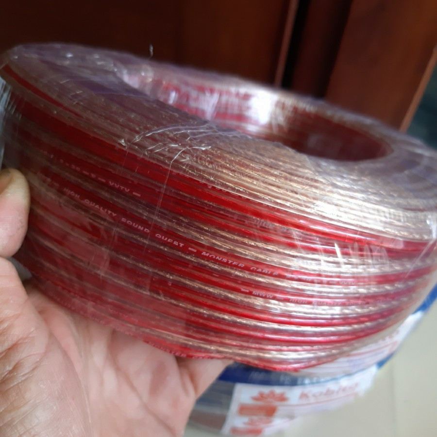 KABEL LISTRIK TRANSPARAN-KABEL AUDIO-KABEL SERABUT