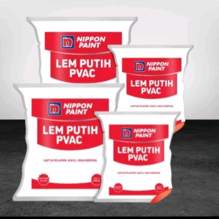 

Lem putih pvac Nippon 350 gram dan 600 gram