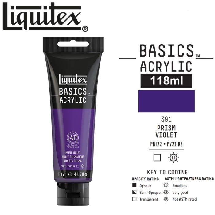 

LIQUITEX BASICS ACRYLIC 118 ML PRISM VIOLET