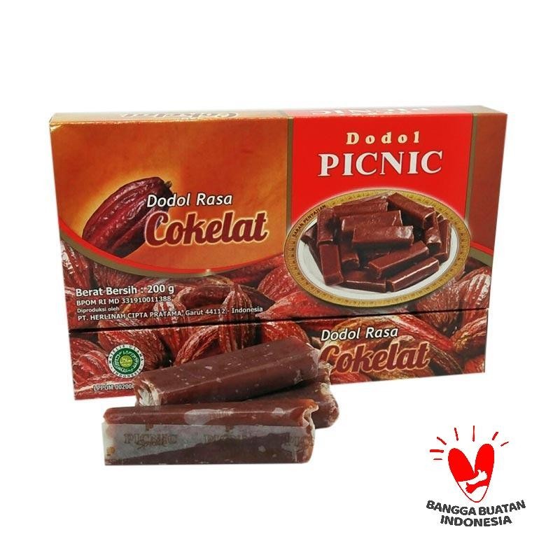 

PICNIC Dodol Garut Cokelat Cemilan Tradisional - JSF