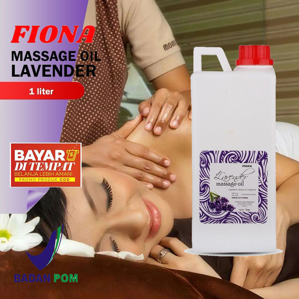 New. FIONA MInyak Spa Massage Oil Fiona 1 Liter / Minyak Pijat 1liter