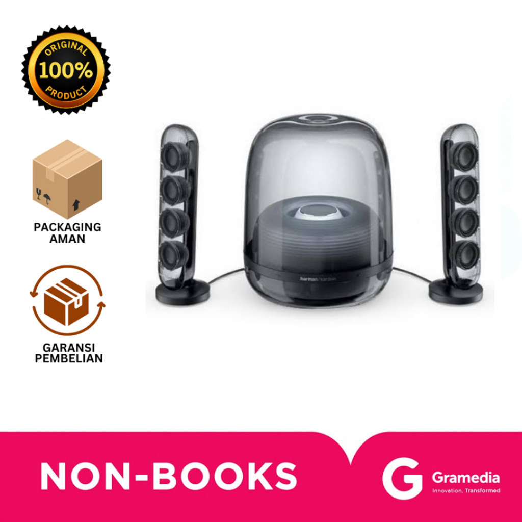 Gramedia Bali - JBL Harman Kardon Soundstick 4 Black