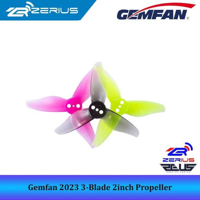 Gemfan 2023 2inch 3-Blade 1mm Shaft Toothpick Propeller