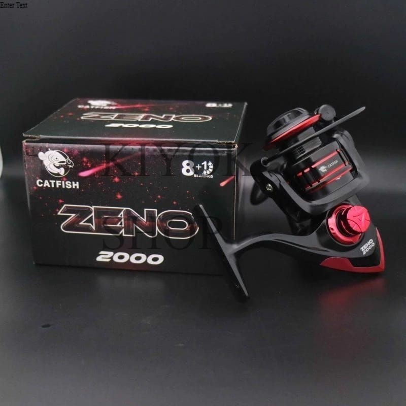 KIYOKSHOP REEL SPINNING CATFISH ZENO ONE WAY 1000 - 3000 MURAH LARIS SEMARANG ORIGINAL