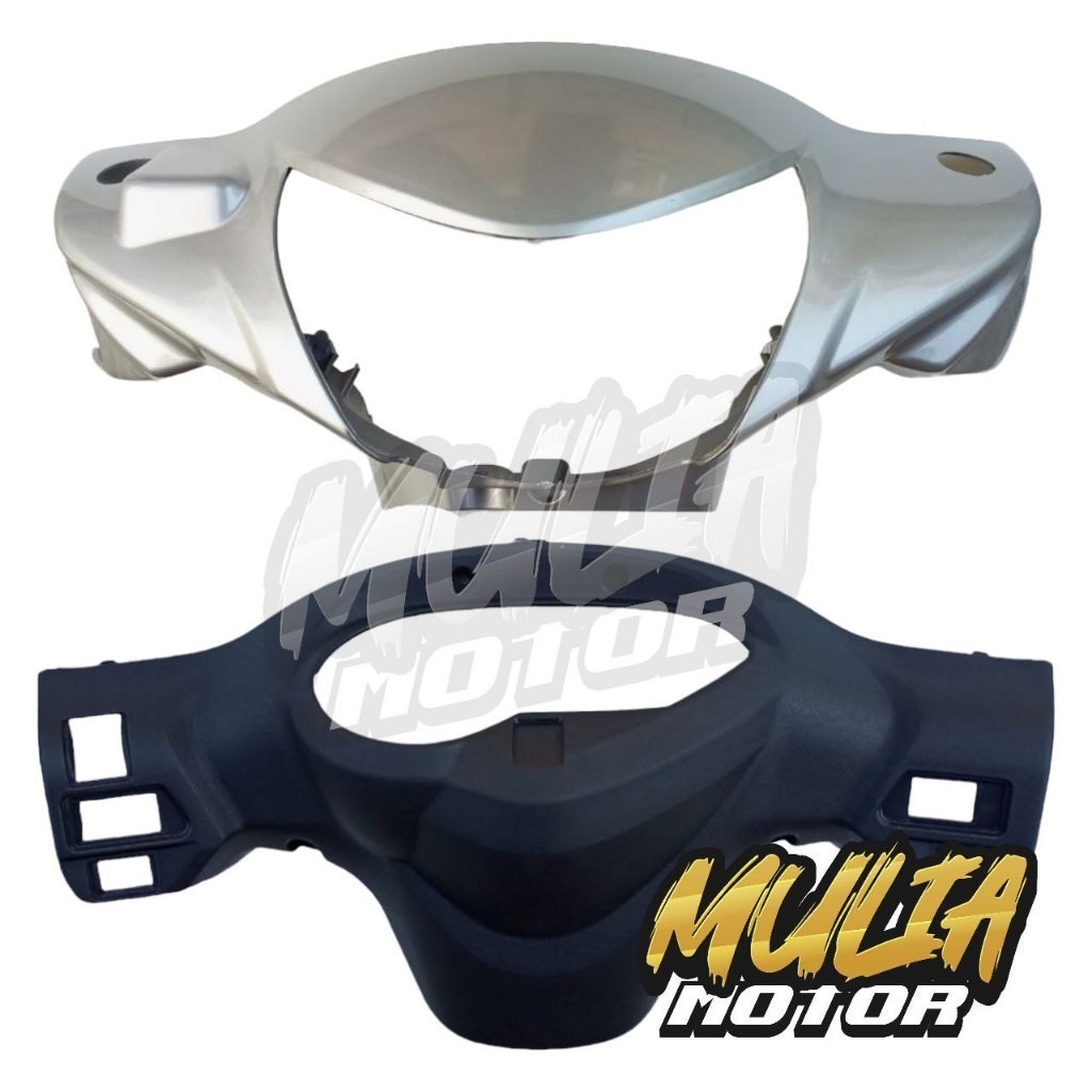 BATOK KEPALA BATOK TOTOK DEPAN BATOK BELAKANG SMASH 110 NEW SMASH NEW WARNA SILVER