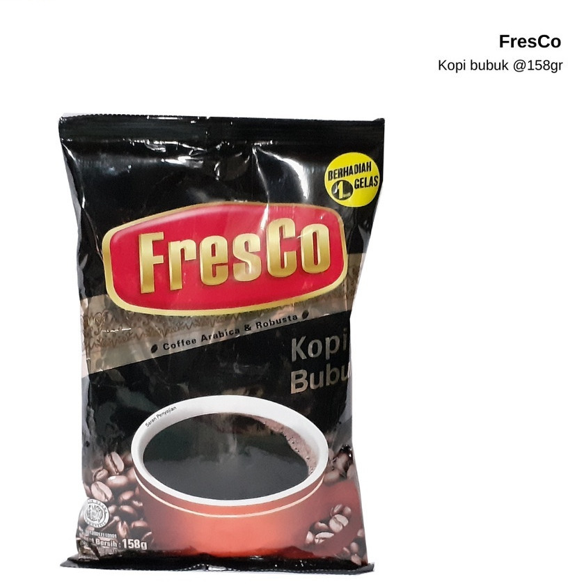 

Fresco Kopi Bubuk 158gr Kopi Fresko