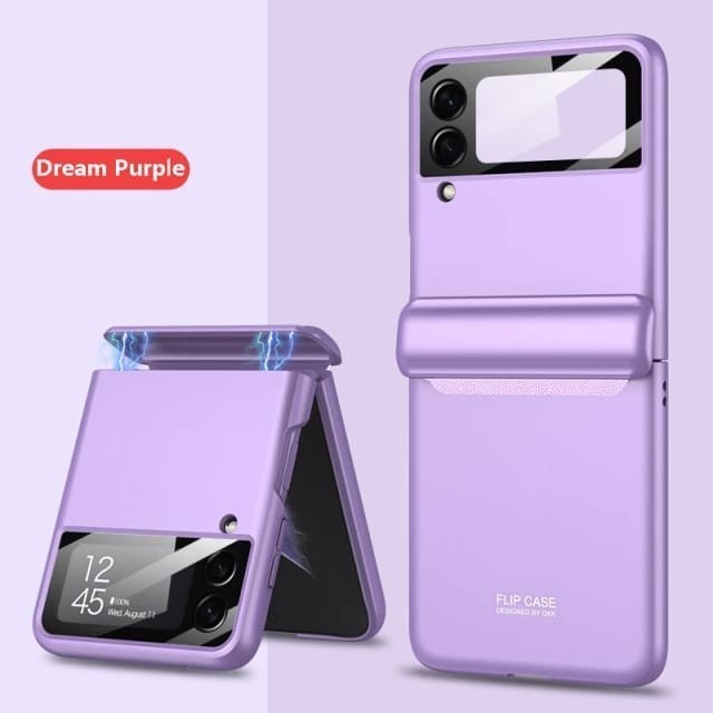 Casing SAMSUNG GALAXY Z FLIP3 5G FLIP 3 Case Magnetic Hinge Protection SARUNG HP