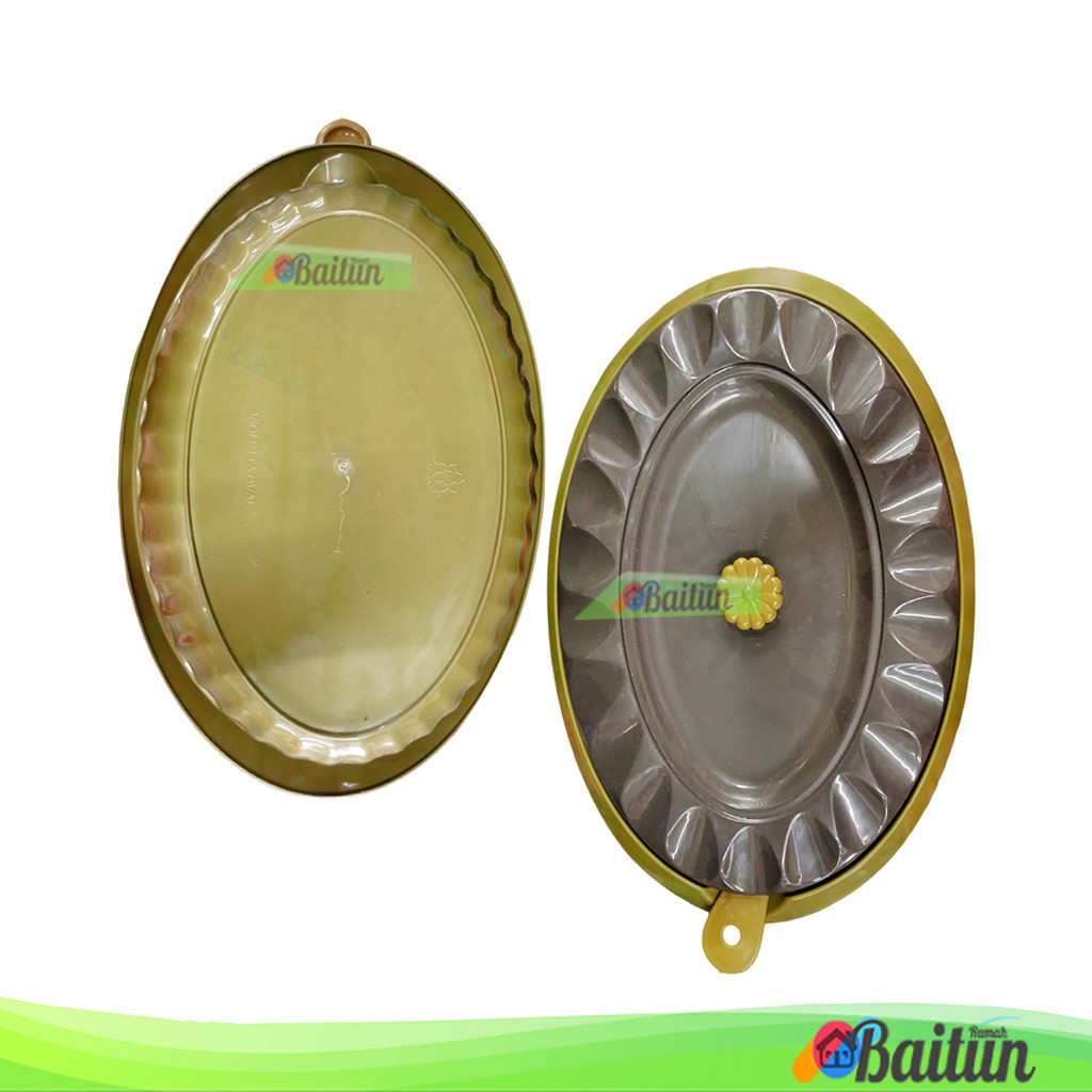 Baitun Wadah Saji Sayur Susan | Basi Makanan Violetta Oval | Tempat Menyimpan Lauk Pauk Prasmanan | 