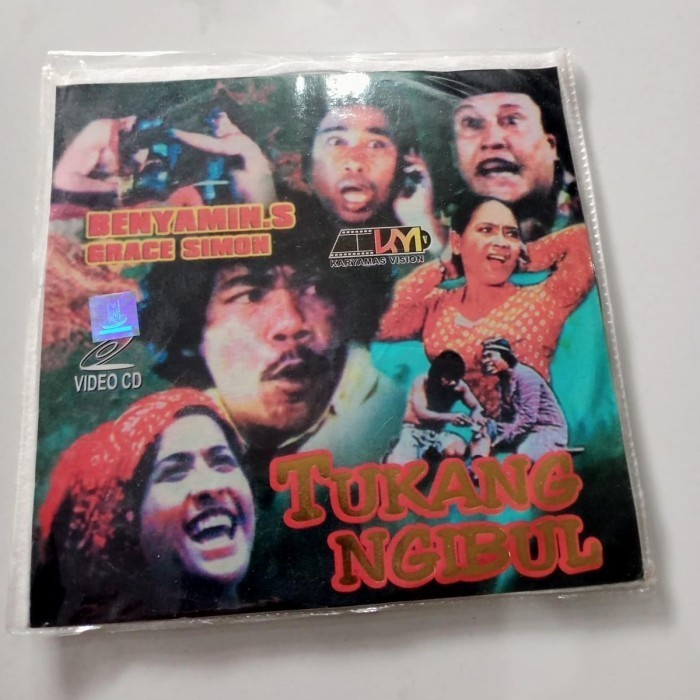 Original VCD Benyamin S Tukang Ngibul Film Jadul Benjamin