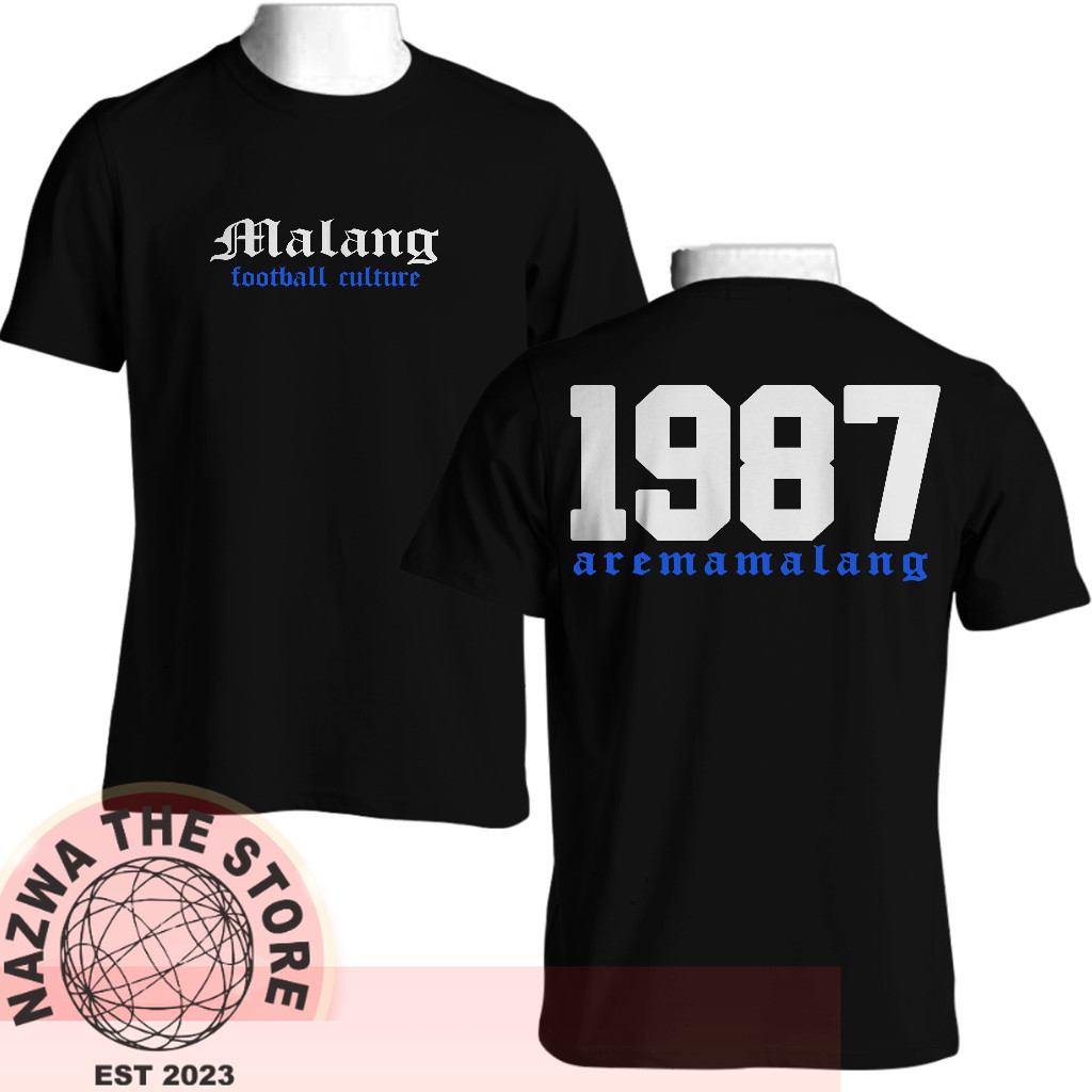 Tshirt  AREMA FC 1987 MALANG FOOTBALL CULTURE