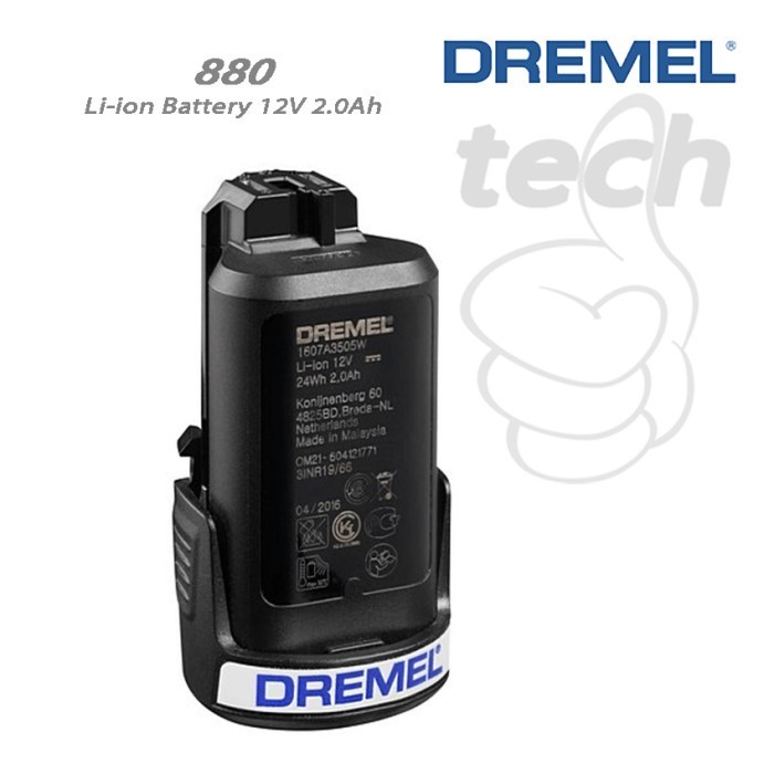 Baterai Dremel Battery 12V Li-ion (880) - Lithium Ion