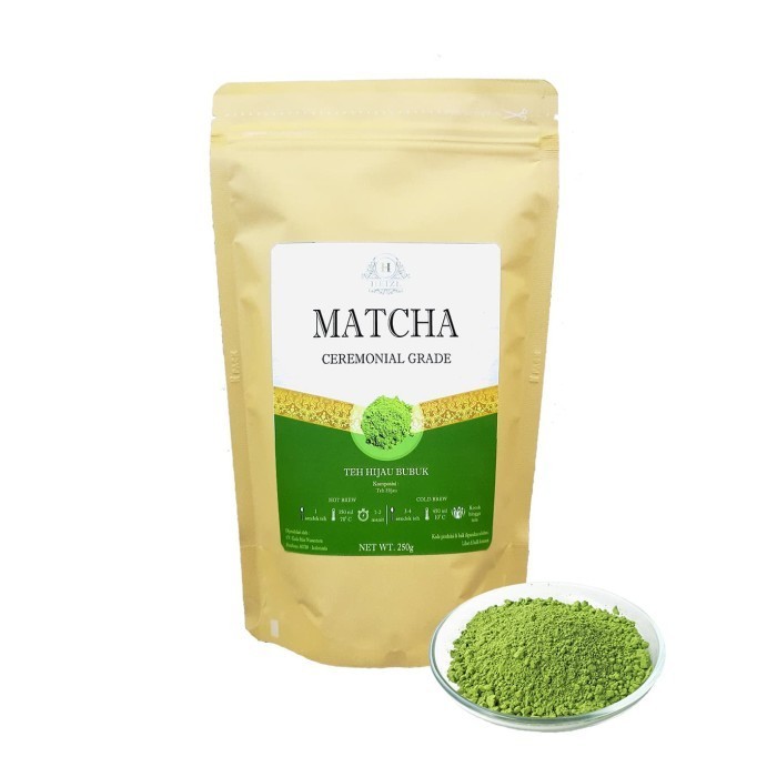 

HEIZL Matcha Japanese Green Tea Powder Teh Hijau Jepang Pouch 250gr