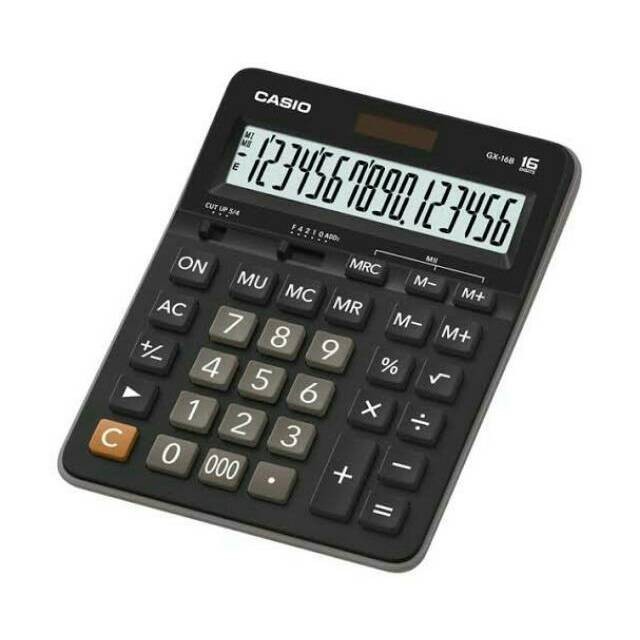 

Casio Gx-16B - Kalkulator Meja / Desktop Calculator GX 16 B