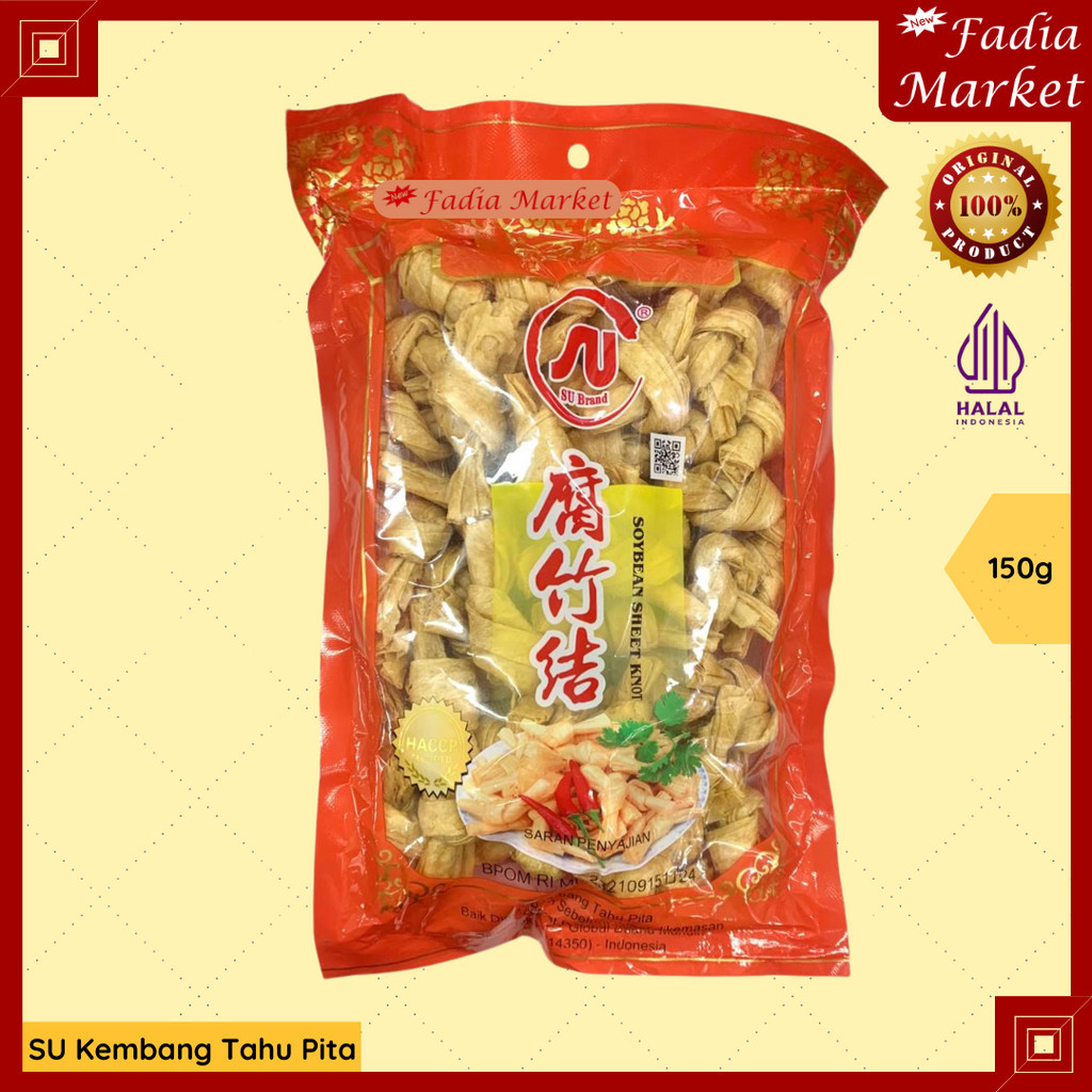 

SU Kembang Tahu Pita Soya Beancurd Taoki Tauki Tao Tau Ki 300g