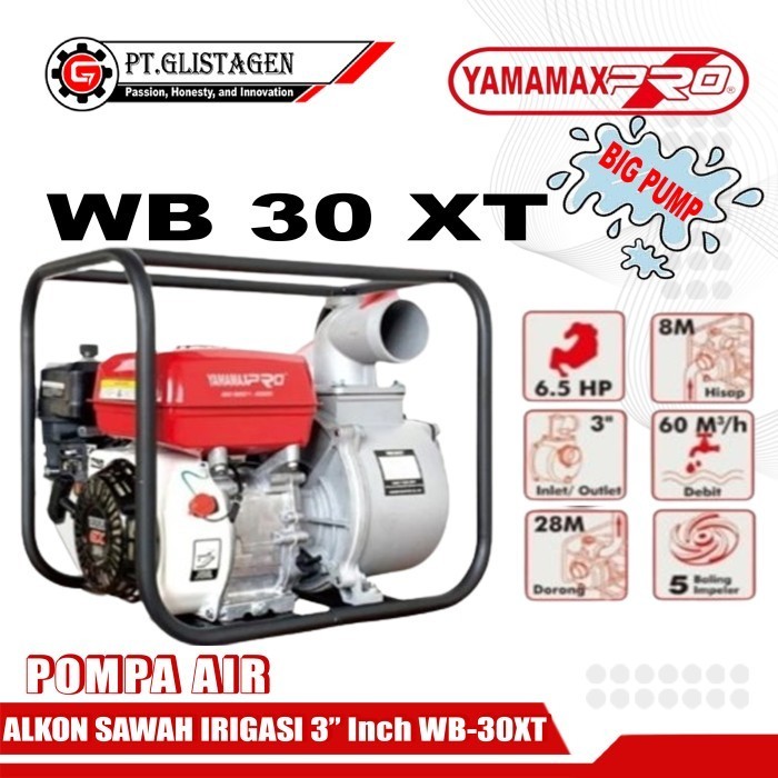 HOT PROMO YAMAMAX PRO WB 30XT Pompa Air Alkon Sawah Irigasi 3" Inch BIG PUMP
