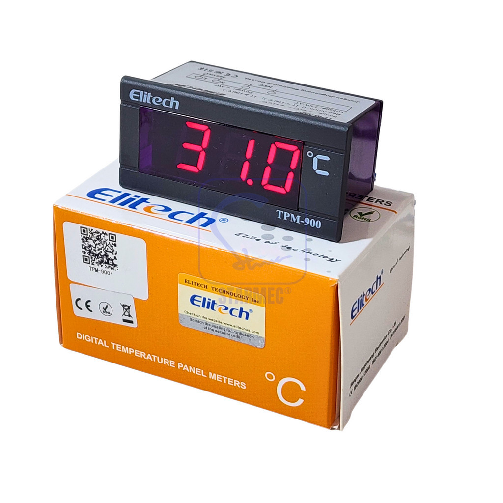 Thermometer Termometer Panel Digital Elitech TPM-900