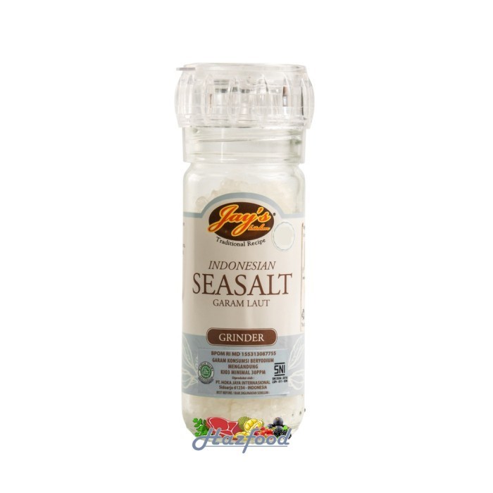 

JAY'S SEA SALT GRINDER 100GR