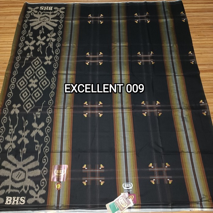 SARUNG BHS EXCELLENT GOLD SONGKET KEMBANG, BHS EXCELLENT