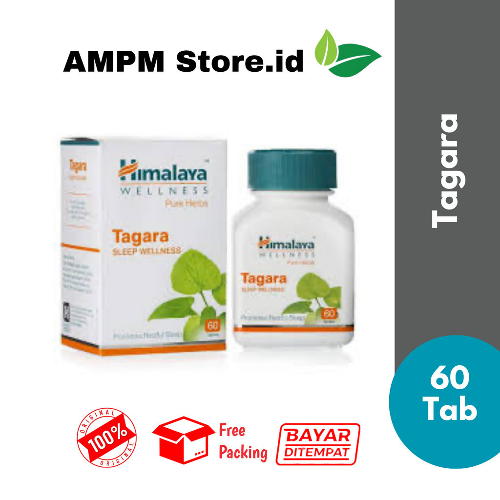 Himalaya Tagara Original 100%, Insomnia, Tidur nyenyak, Gangguan Tidur