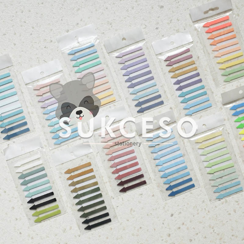 

Panmomo Arrow Point Sticky Labels / Penanda Plastik