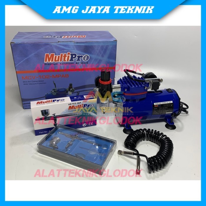 MESIN CAT MULTIPRO MCV-102 MPAB / MINI AIR COMPRESSOR MVC 102 MPAB