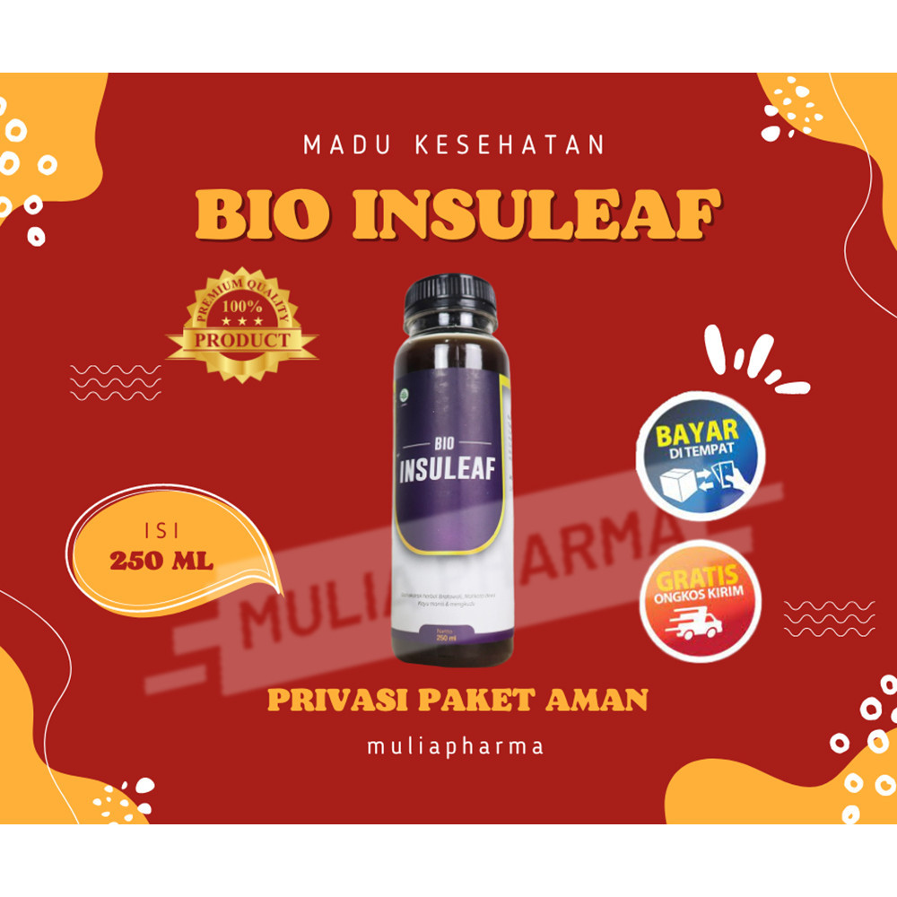 

Mulia Pharma Bio Insuleaf Herbal Diabetes Original 1 Botol Cod