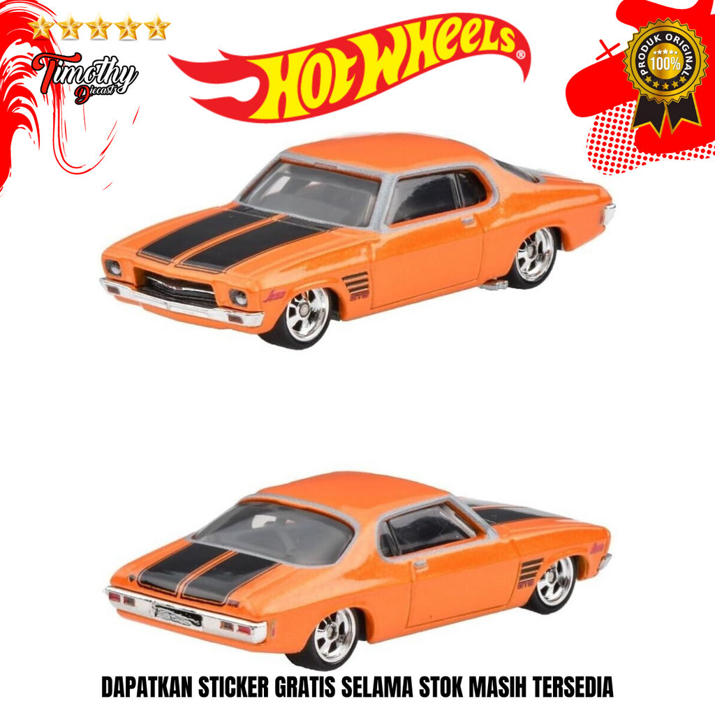 Hot Wheels Premium Two 2 Pack New Loose 73 Holden Monaro GTS