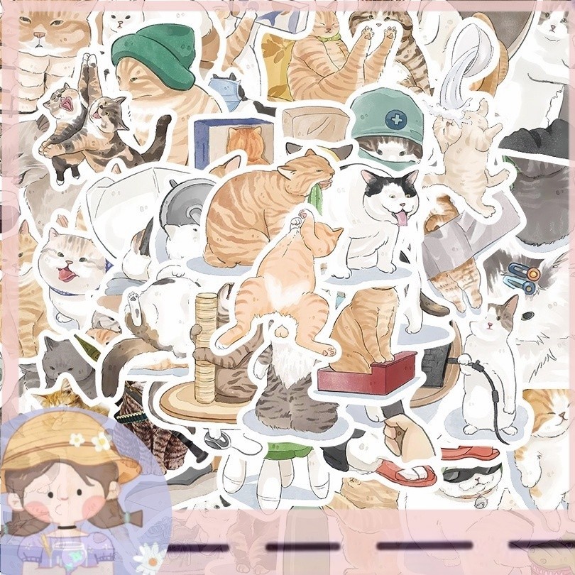 

PROMO 25 pcs Stiker Motif Kartun Kucing Lucu Anti Air Untuk Dekorasi Buku Catatan / notebook HELLO.NUZA