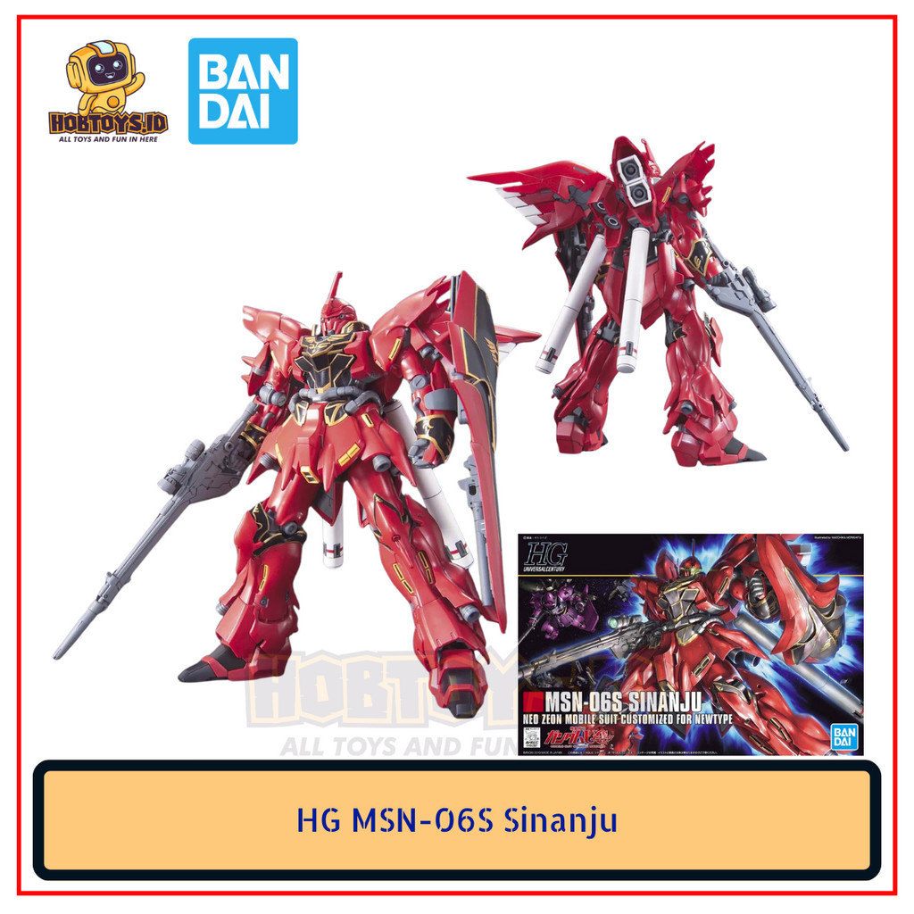 HG Gundam MSN 06S Sinanju