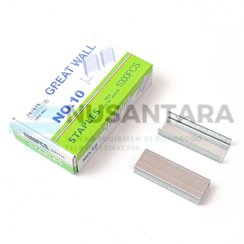 

Refill/Isi Staples No 10 Greatwall isi stapler kecil jepretan kecil