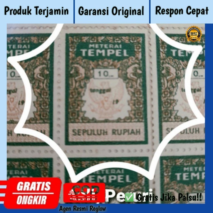 

Perangko Indonesia/Metere Lama 10 Rupiah Asli Peruri Untuk Koleksi