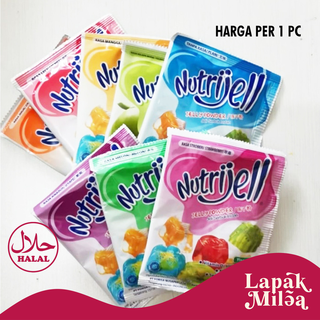 

JATIM - Jelly Nutrijell Nutrijel Ekonomis 10 g