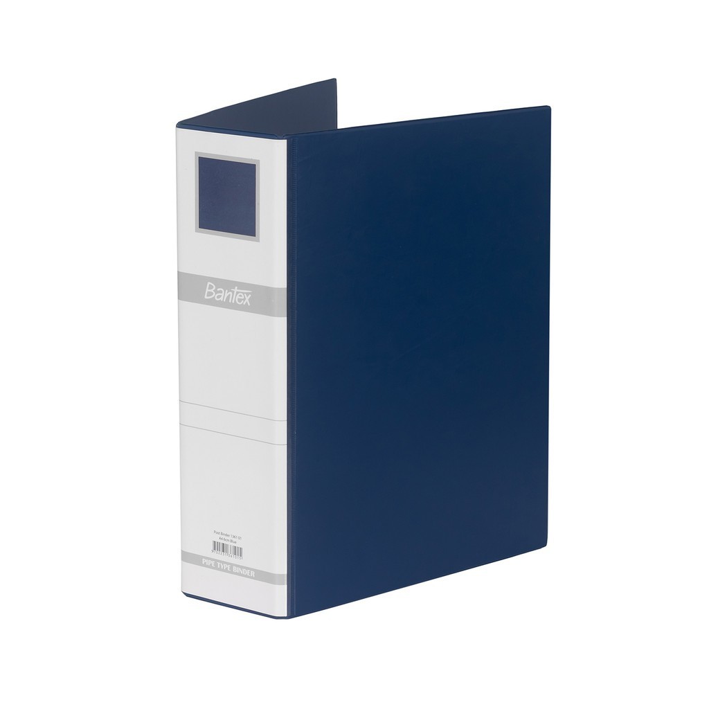 

[Stationery Spectrum] Bantex Post Pipe Binder 2 Ring 6cm A4 Blue 1361 01