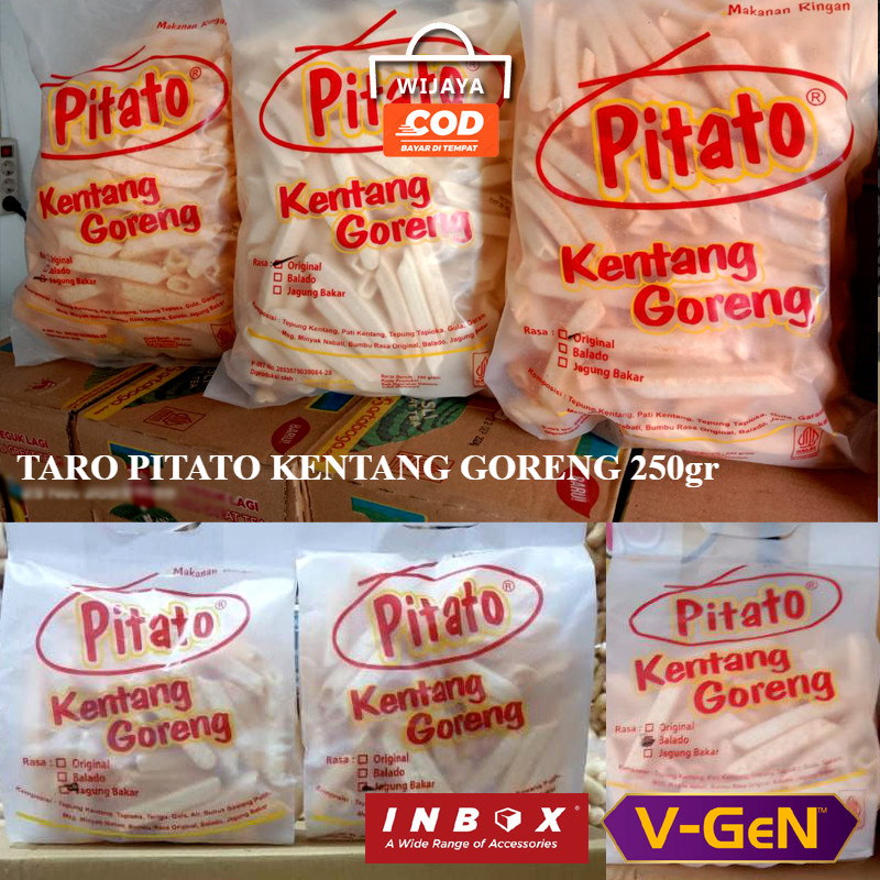 

TARO PITATO KENTANG GORENG 250gr
