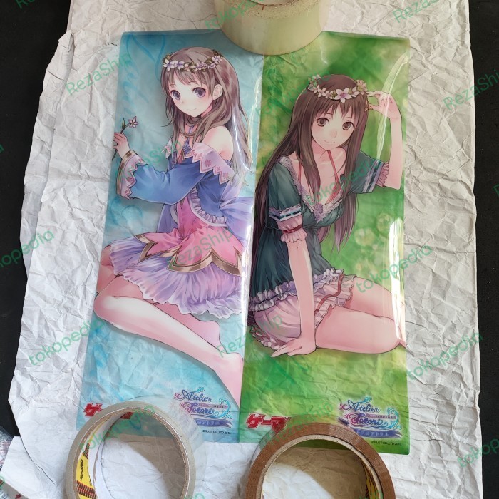 Merch Atelier Tototori clear poster file set anime girl original