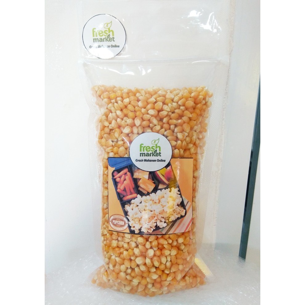 

Sale Biji Jagung Popcorn Big Ball Mushroom / Popcorn Bulat Import 1 Kg