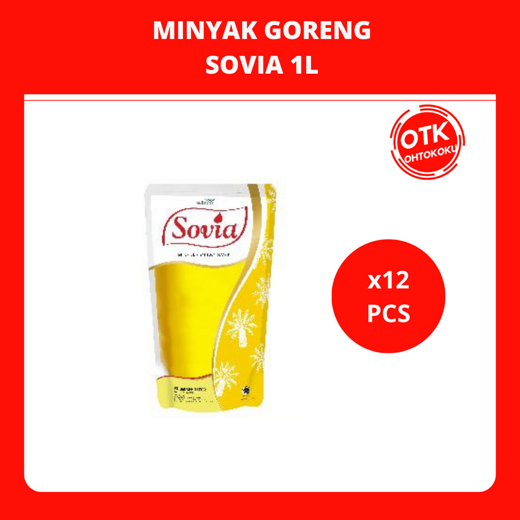 SOVIA Minyak Goreng 1L - 1 Dus
