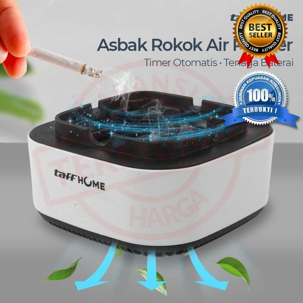 TaffHOME Asbak Rokok Air Purifier Filter Cigar Ashtray - LM-2202