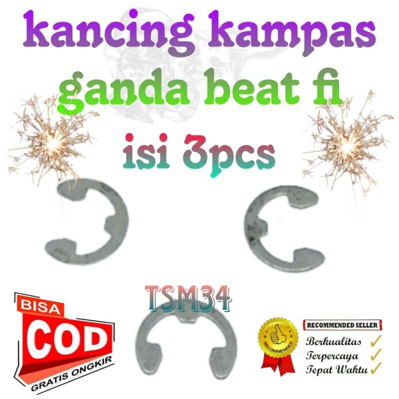 Kancing kampas ganda beat fi / Vario / Scoopy / Vario 125 / beat pop / beat street