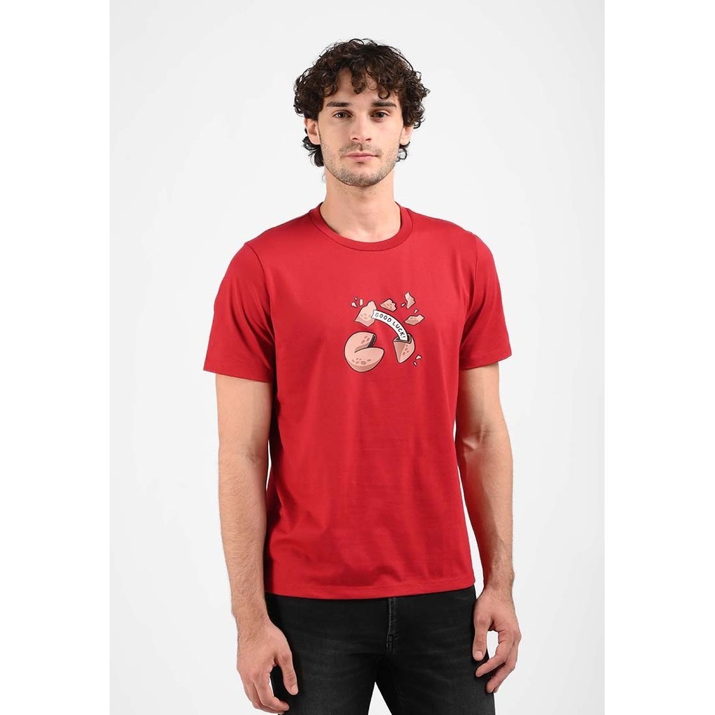 Manzone Kaos Lengan Pendek Pria GAME - RED