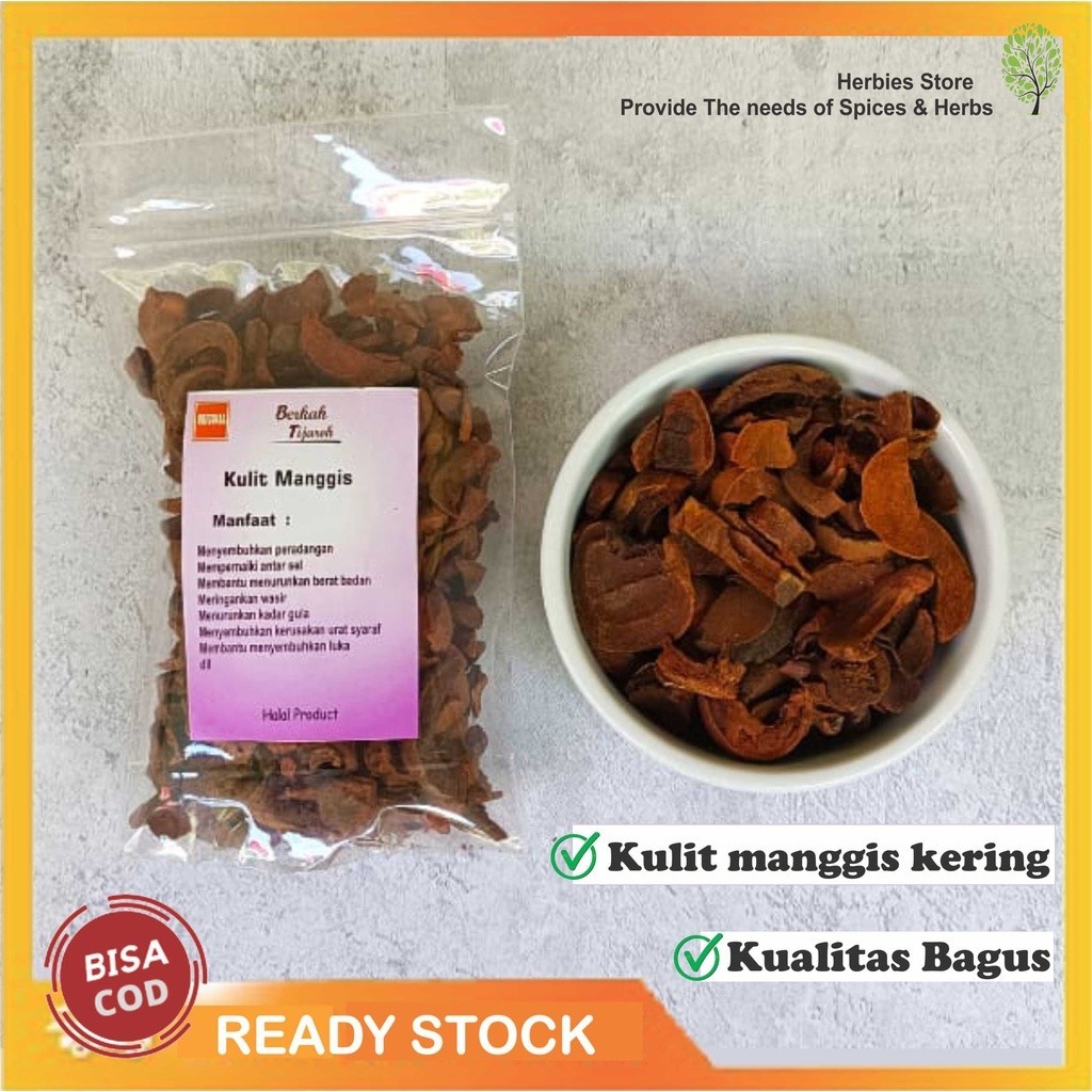 

KULIT MANGGIS KERING / Dried Mangosteen Peel